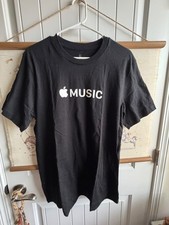 Apple retail Store Staff T-Shirt giveaway Apple Music- Size Large