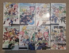 Sword Art Online Girls' Ops Manga Volumes 1-8