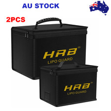 HRB Lipo Battery Safe Guard Fireproof Explosionproof Bag For Charge & Storage