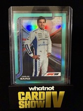 2025 Topps Chrome Formula 1 F1 Carlos Sainz Aqua /199 #18 CSG