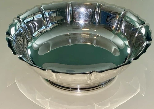 Vintage Lunt Centerpiece Pedestal Bowl B-31