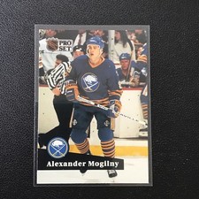 1991-92 Pro Set French Alexander Mogilny Buffalo Sabres