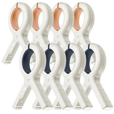 Beach Towel Clips for Beach Chairs, 8 Pack Heavy Duty Towel Clips for Pool Ch...