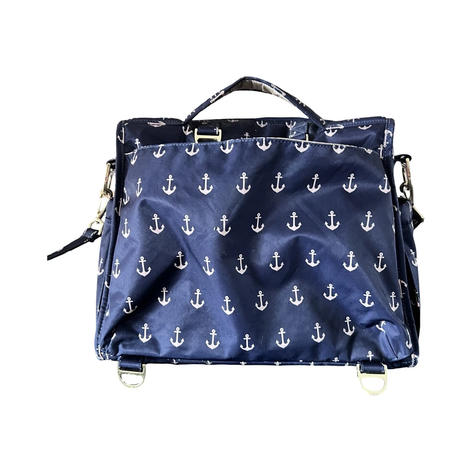 JuJuBe Legacy Nautical Collection B.F.F. Convertible Diaper Bag, Admiral Navy - Image 2 of 4