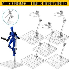 10PCS Adjustable Action Figure Display Holder Base Doll Model Support Stand USA