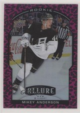 2020-21 Upper Deck Allure Rookie Pink Leopard Mikey Anderson #83 t2z