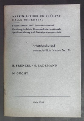 Die dialektische Einheit von Tätigkeits- und Systemaspekt der Sprache - fremdspr