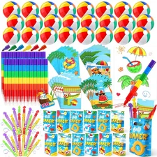 Pool Party Favors Beach Party Favors for Kids 3-4-5-8-12, 120 PCS Goodie Bags...