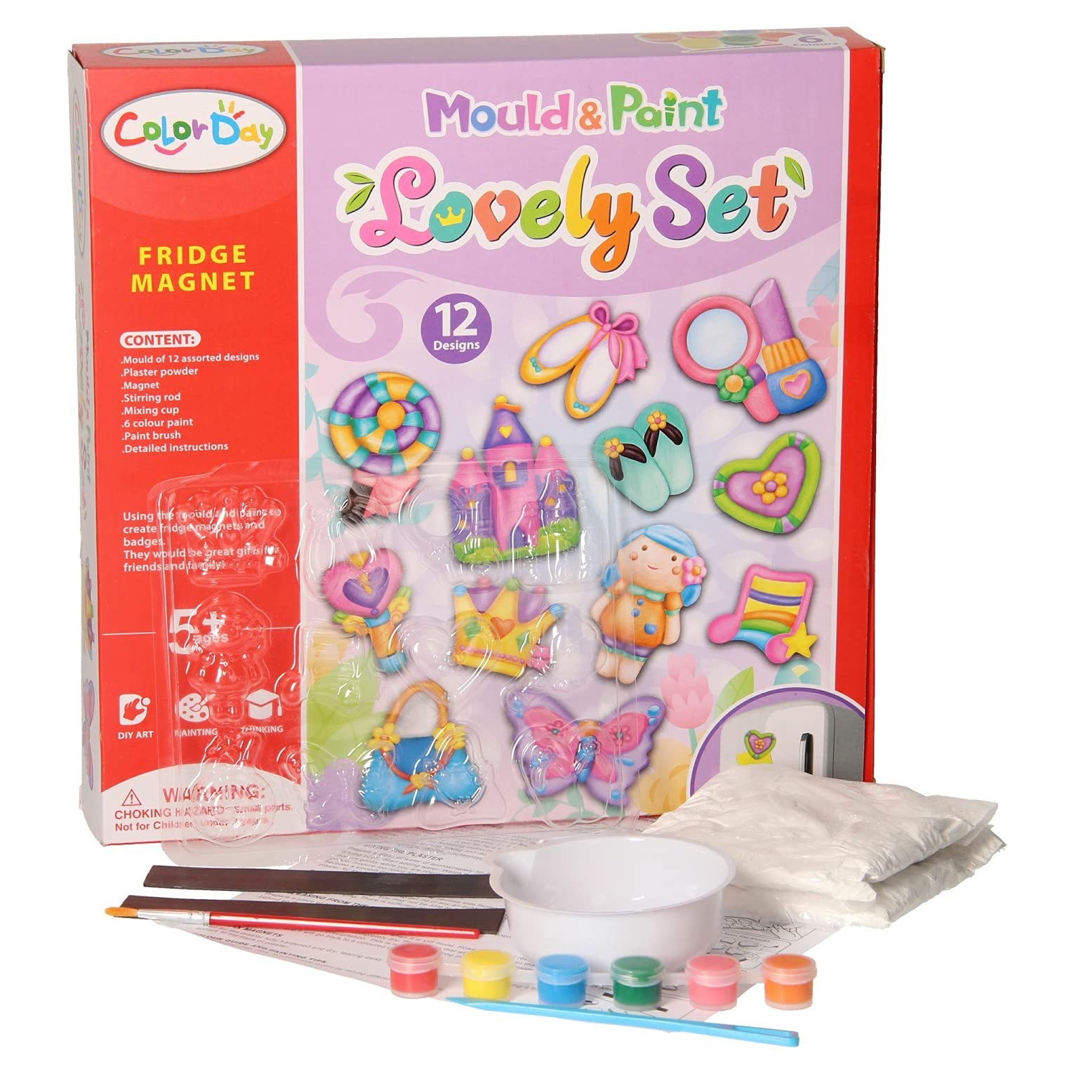 Gips Gieten Magneten - 12 конструкций NEU