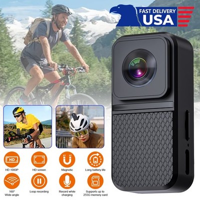 Body Worn Recorder Type-C Charging OTG Supported Loop Recording Sports Camera
