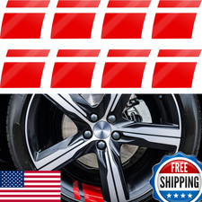 Tallew 8 Pcs Wheel Rim Decal Stripes Car Decals For 18-21 Inch Wheels