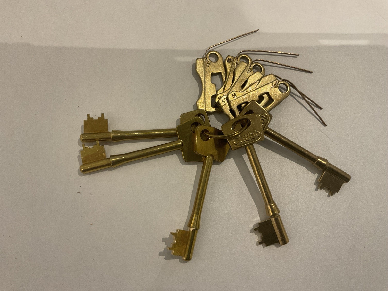 Chubb Lever Pack 5 keys for 3G114 And 3K 74 | eBay UK