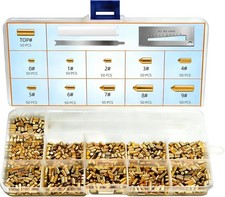 DIY Lock Rekey Kit for Schlage - 500 Pins & Essential Tools for Home Security