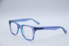 MUSE IN THE EYES OF THE CREATOR 35-000506 CLEAR BLUE AUTHENTIC EYEGLASSES 51-20