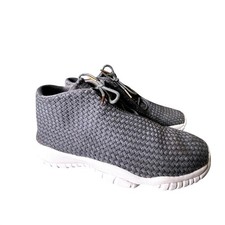 Nike Air Jordan Future BG Basketball Shoes Youth 5.5 Gray Woven Mid Top 656504