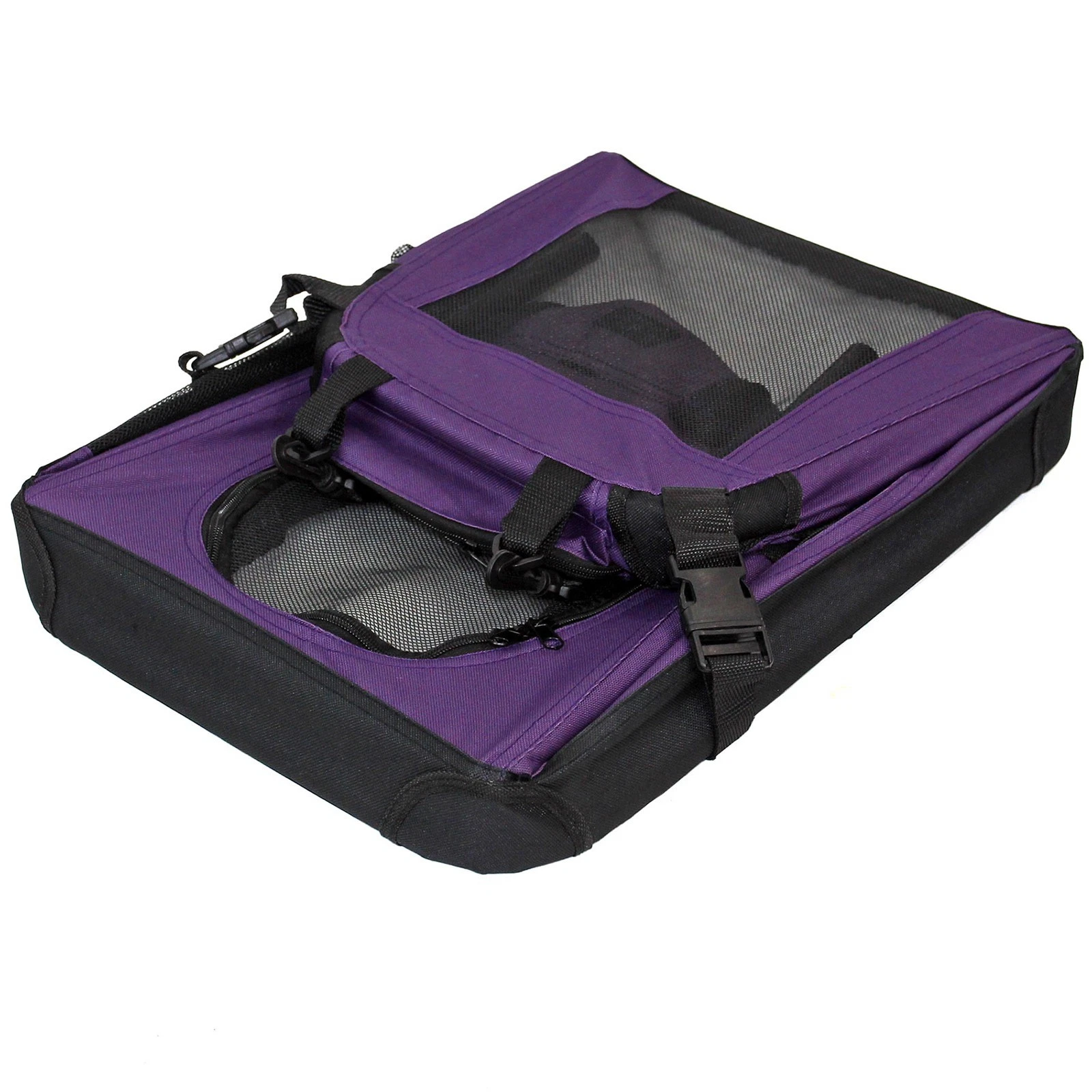 Foldable Fabric Pet Crate Mesh Window Detail