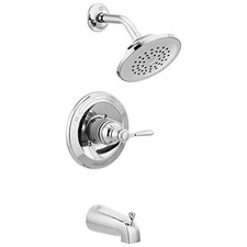 Peerless PTT14465 Elmhurst shower trim kit Tub  Shower, With Tub Spout, Chrome