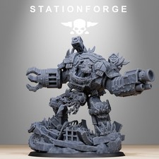 Orkaz Grand Nutta V2 Grimdark 3D Printed Miniatures Station Forge 16k