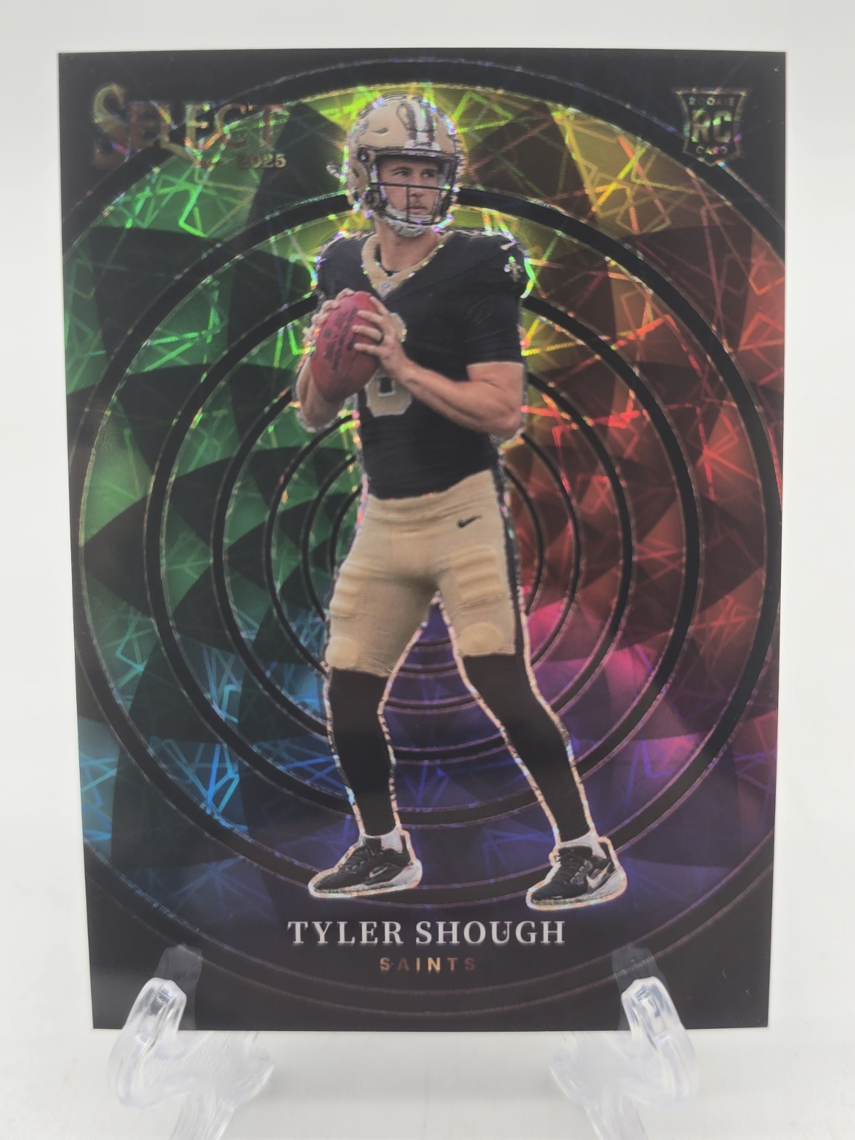 Tyler Shough 1/1 (2025 Panini Select Color Wheel) #19 Grail Beauty