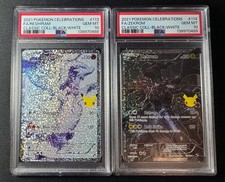 PSA 10 💎 Sequential RESHIRAM #113 ZEKROM #114 CELEBRATIONS COLLECTION POKEMON