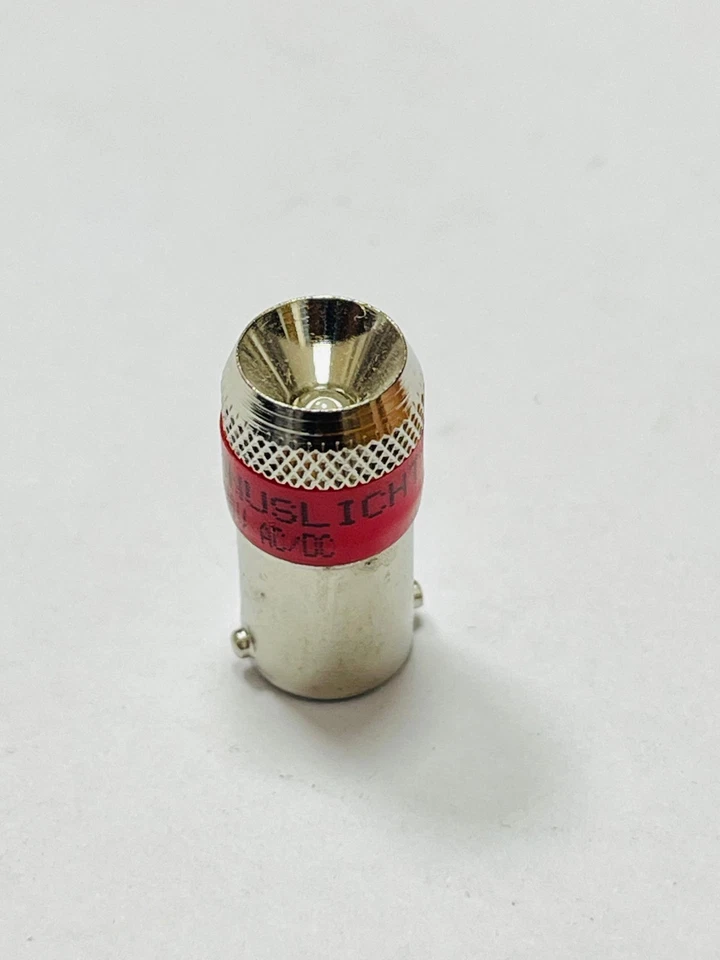 1PC ABB LED BULB 1SFA616921R2141 (BA9S) 110 - 130VAC/DC  RED - Image 3 of 4