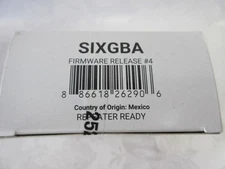 HONEYWELL SIXGBA WIRELESS WALL MOUNT GLASS BREAK DETECTOR FIRM WARERELEASE#4 MIB