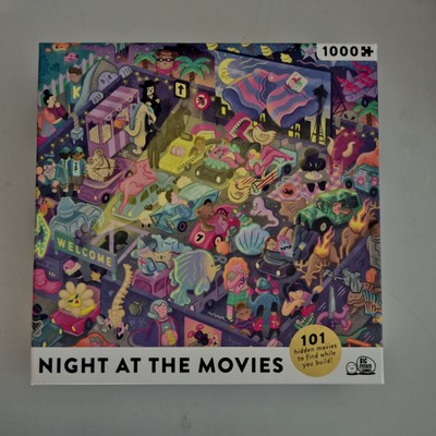 Big Potato Games * Night at the Movies * 1000 Pieces Jigsaw