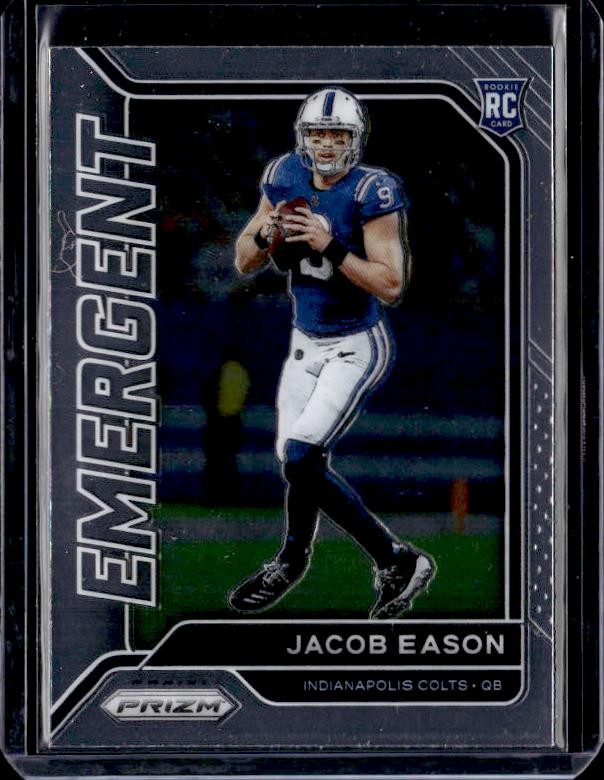 2020 Panini Prizm #13 Jacob Eason Emergent