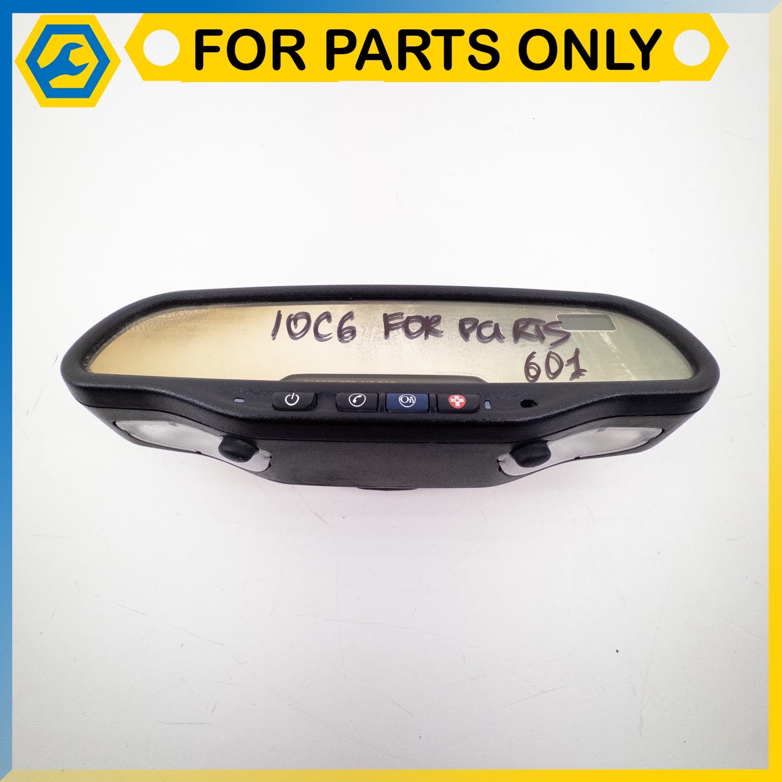 Chevrolet Corvette 2006-2013 Rear Interior rearview mirror Black