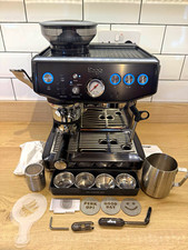 Sage Barista Express Impress Bean-to-Cup Espresso Machine, Grinder, Steam Wand