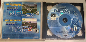 SEGA DREAMCAST :  SEGA SPORTS NBA 2K !!  Complete w/Manual  Cleaned but Untested