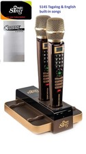 BLACK MAGIC SING Karaoke E5 5145 Tagalog/Eng songs WiFi 2 Wireless Mic 1YR sub