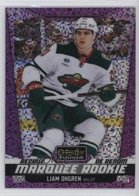 2024 O-Pee-Chee Platinum Marquee Rookies Violet Pixels Liam Ohgren Rookie RC o3x
