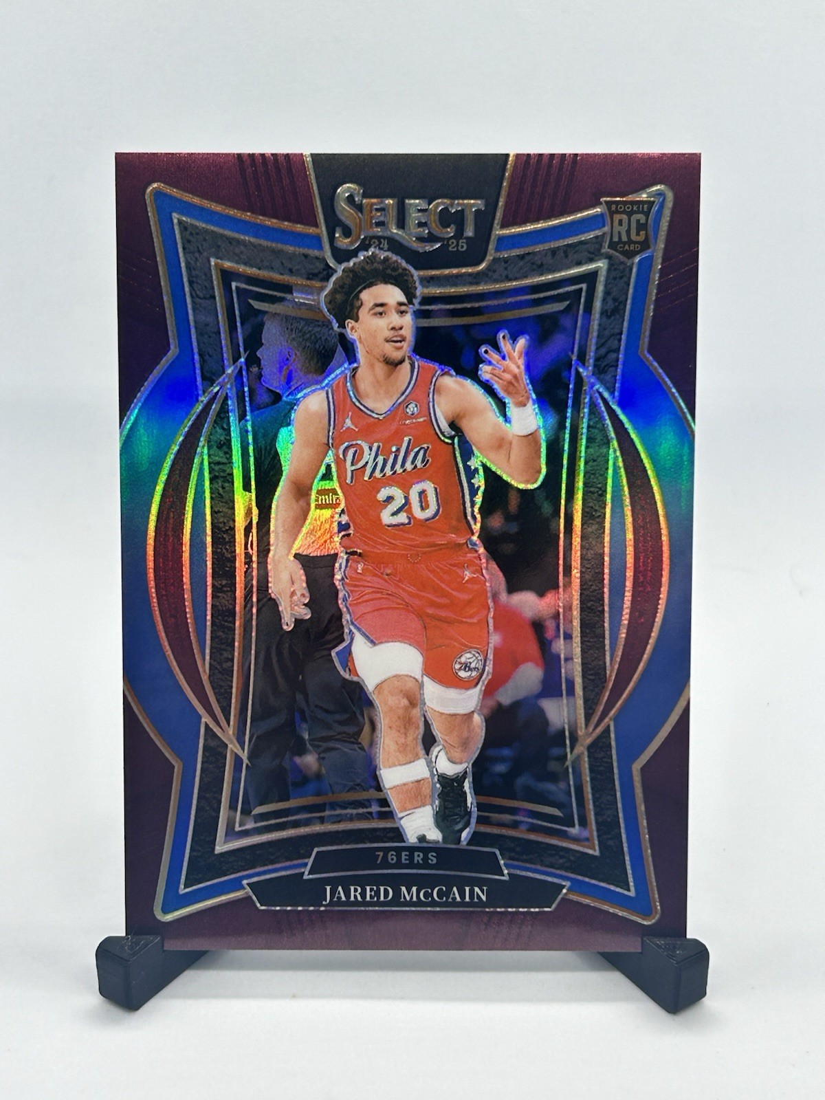 Jared McCain 2024 Select -Concourse Maroon /175 #82 RC