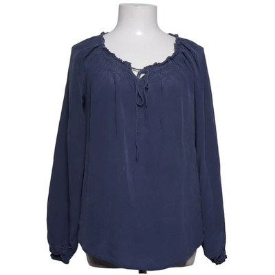 Massimo Dutti, Bluse, Größe: 32, Blau, Seide, Einfarbig, Damen #wAf