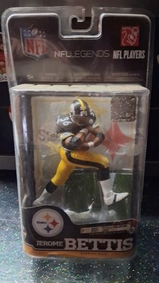 JEROME BETTIS PITTSBURGH STEELERS NFL MCFARLANE LEGENDS FIGURE SERIES 6