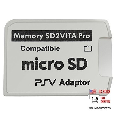  Ultimate Version SD2Vita 5.0 Memory Card Adapter, PS Vita PSVSD Micro 1 Pack
