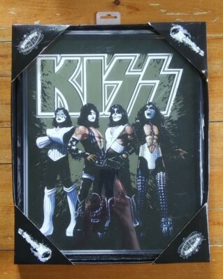 Rock & Roll Mirror ~ KISS ~ Love Gun 2007 13x16