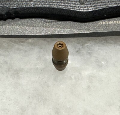 Matte Brown T8 Thumb Stud For USA Benchmade Adamas 275 and Mini Adamas 273 Knife