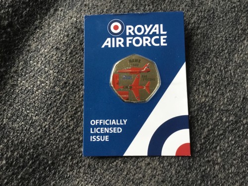 RAF Royal Air Force - 50p Coloured Shaped Coins - Various - Sold Individually - Picture 34 of 35
