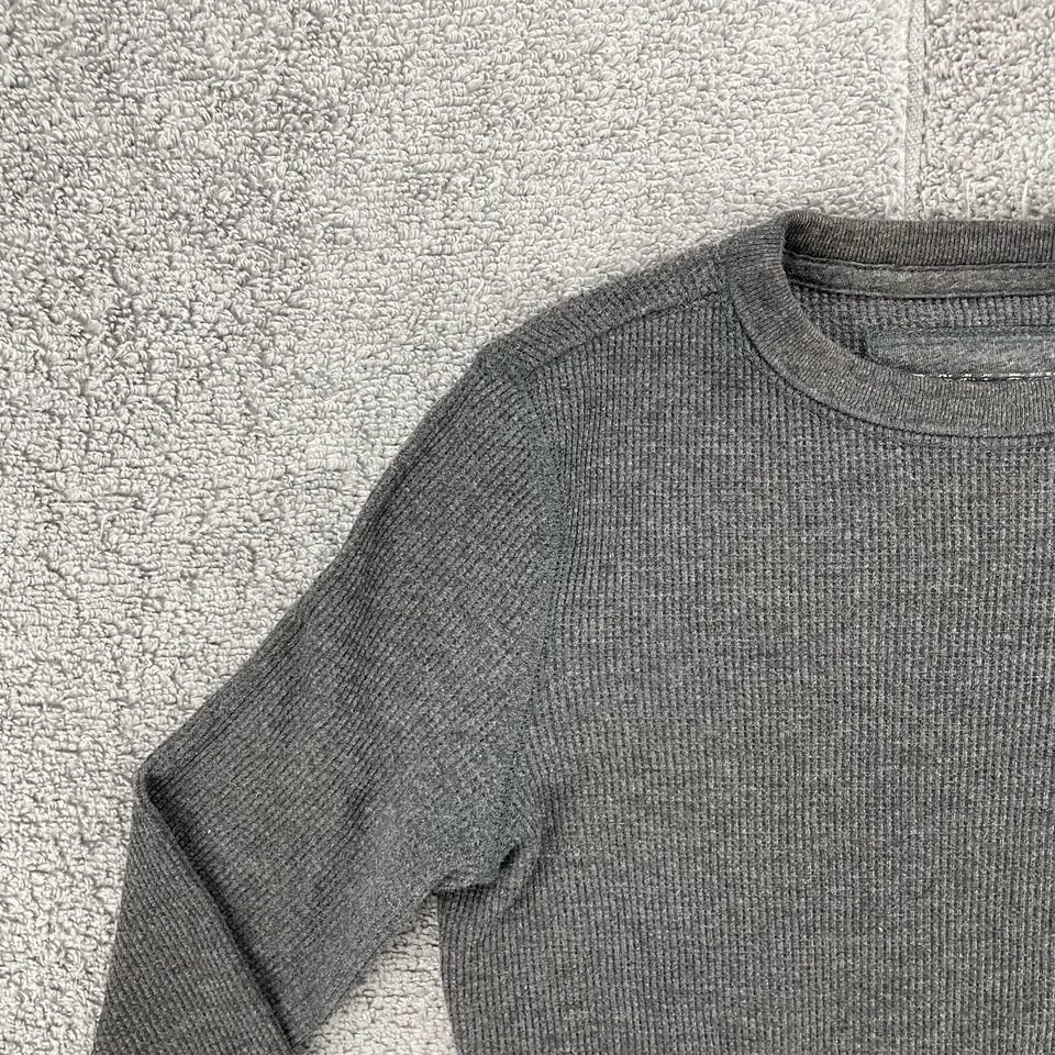 Camiseta Urban Pipeline Niños Talla Pequeña 6 Manga Larga Gris Tejido Gofre Cálida Foto 3 de 4