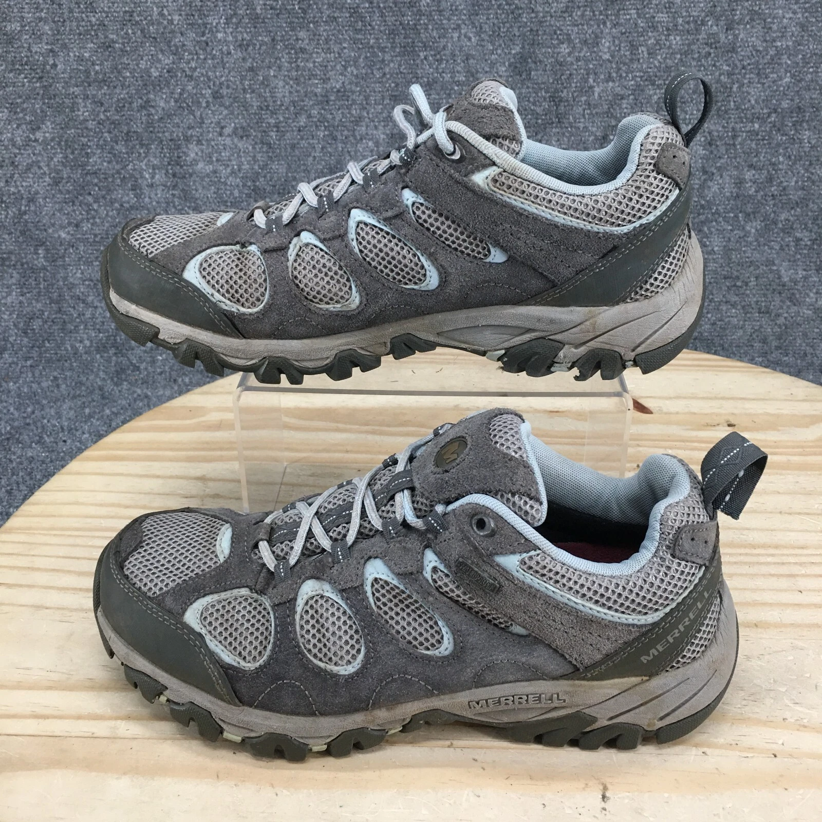 merrell castle rock multicolor lace up low top comfort shoes