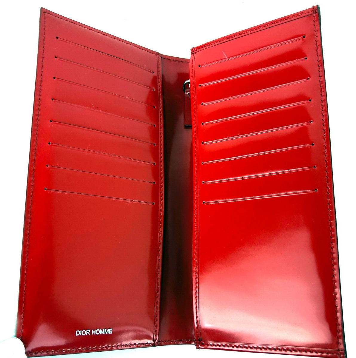 小物 dior homme long real leather Wallet DIOR HOMME Authentic
