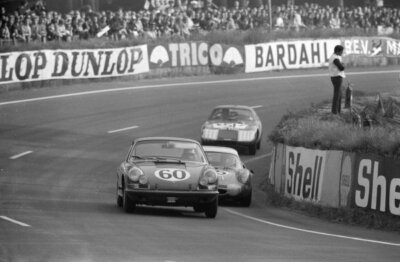 Philippe Farjon & Andre Wicky Porsche 911S Le Mans 1967 Motor Old Photo 19