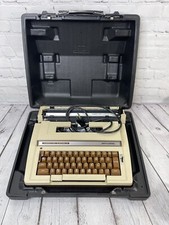 Vintage Smith Corona Correction Electric II Typewriter with Case Tested Working thumbnail