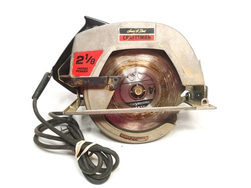 Vintage Craftsman Circular Saw, 7-1/2 