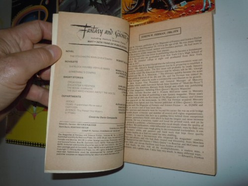 Magazine Of Fantasy And Science Fiction. Lot of 6 Bradbury, Ellison, Wellen... - Picture 10 of 14