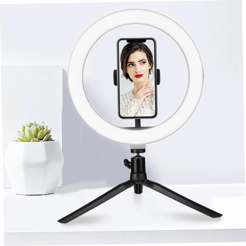 Cell Phone Car Holder for Selfie Light Led Phone Light Rack Universal Phone Stan - Photo 5 sur 12