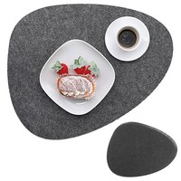 12X Tischset Platzmatte 36X44Cm Tropfenform Platzset Platzdeckchen Untersetzer