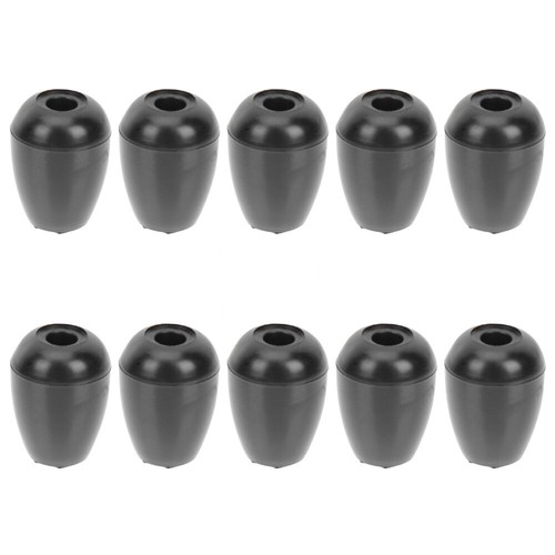 10 Pairs Non-medical Non-medical Stethoscope Earplugs Buds Replacement Tips for